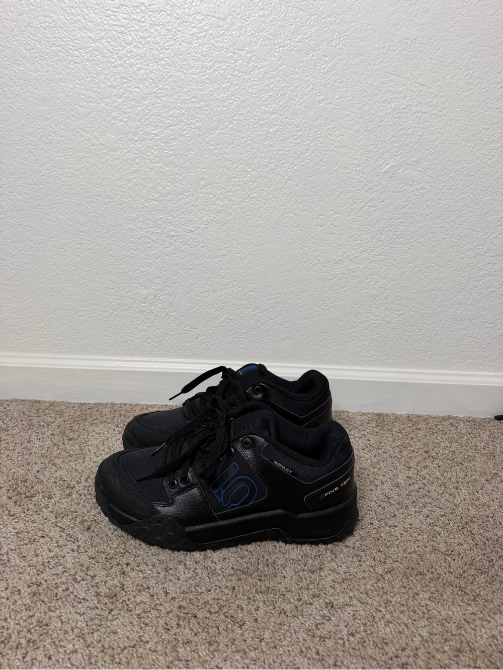 Five Ten Impact Low Stealth S1 Mountain Bike Shoes Size 11